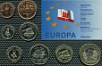 Гибралтар, 2004-2005, Набор Юбилейных Монет, в запайке-миниатюра